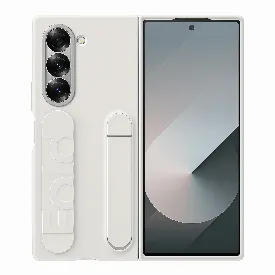 Чехол Samsung Silicone Case Z Fold6, белый